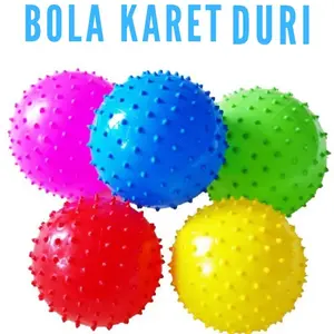 GROSIR 12 BIJI BALON BOLA KARET DURI 8 INCHI termurah BISA DIJUAL LAGI / Mainan Bola Duri Karet 8 Inchi / Mainan Bola Bayi Balita Terbaru / Mainan mandi bayi