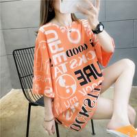 Gambar Kaos t shirt oversize , baju wanita jumbo import premium S01073 casual regular T-shirts dari Varelynlabel_NEW Kab. Tangerang 1 Tokopedia