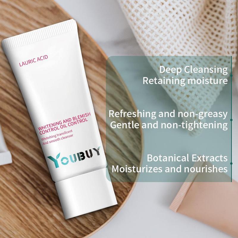[COD BPOM] 3 In 1 Paket YOUBUY whitening blemish +lightening oil control pembersih wajah+Whitening Essence set Kerutan Memutihkan 5