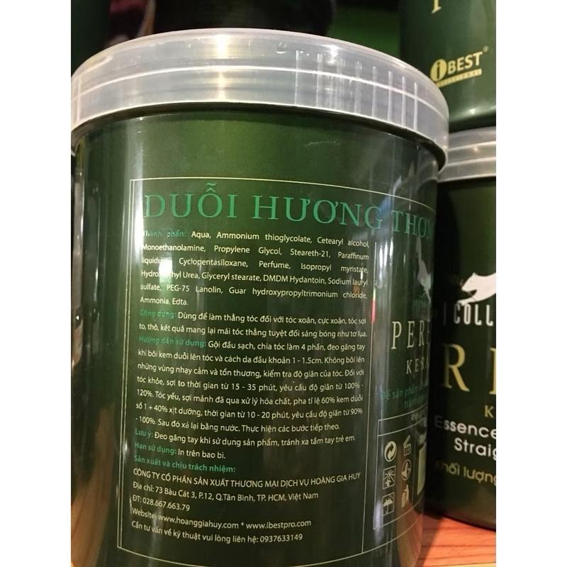 ￼Cặp Thuốc Duỗi Tóc ibest Perfect 1000ml ( hỗ trợ ship) 3