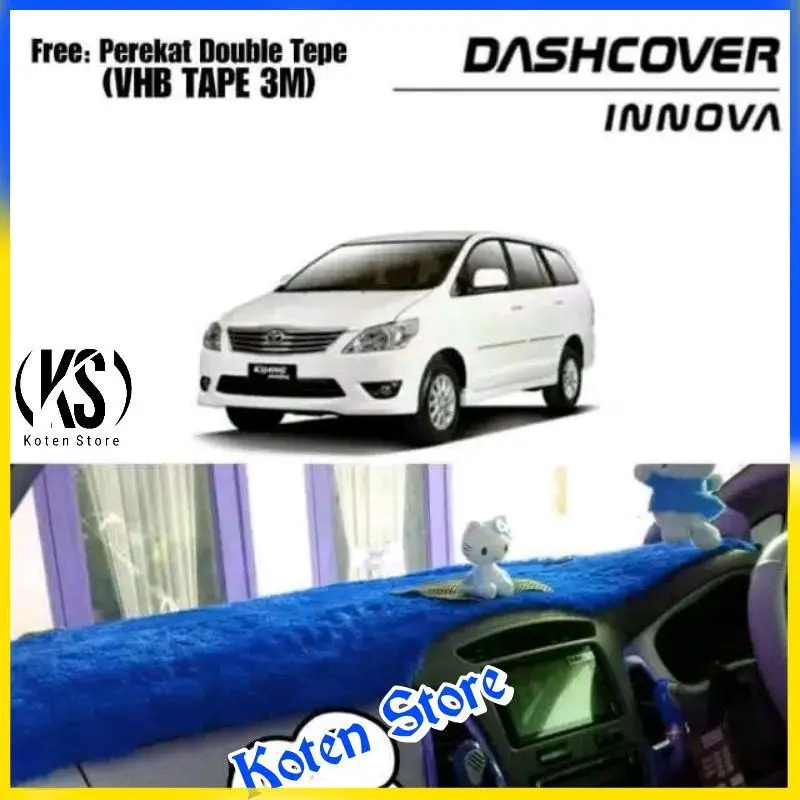 Alas Bulu Dashboard Kijang Innova lama 2004-2015 Bulu Rasfur Car