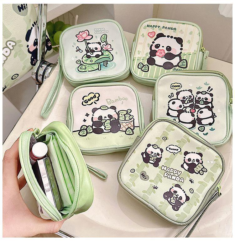 Product Introduction of Túi Đựng Đồ, Túi Đựng Tấm Bông Vệ Sinh, Thiết Kế Dễ Thương, Cầm Tay, Dung Tích Nhỏ Và Lớn, Thích Hợp Cho Học Sinh, Không Thấm Nước, Lý Tưởng Cho Tấm Bông Vệ Sinh 14