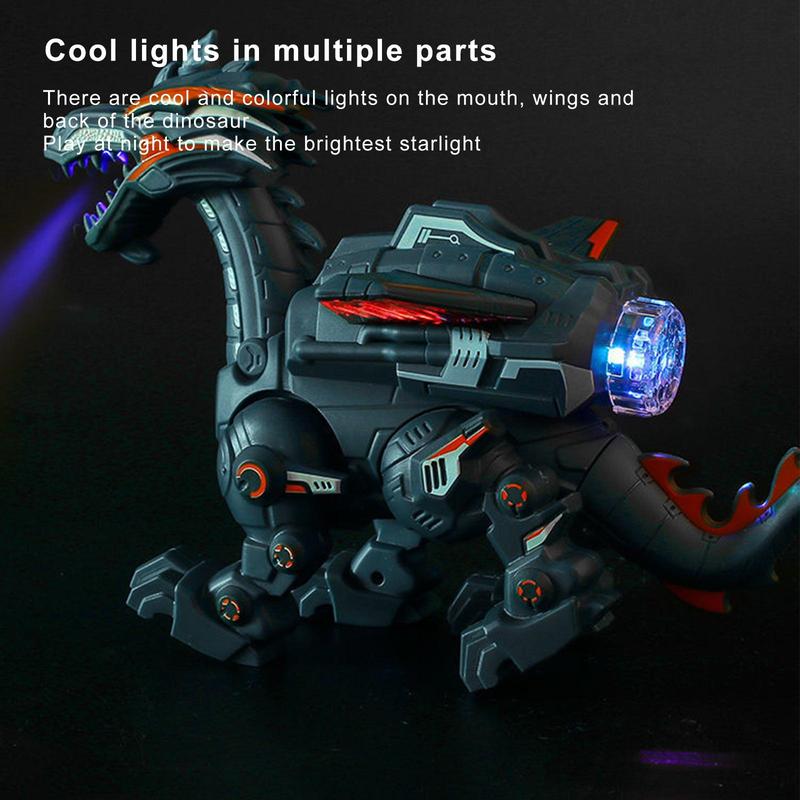 Electric Mechanical Dragon Toy, 1 Count Simulation Model Animal Toy, Creative Birthday and Holiday Gift Options 4