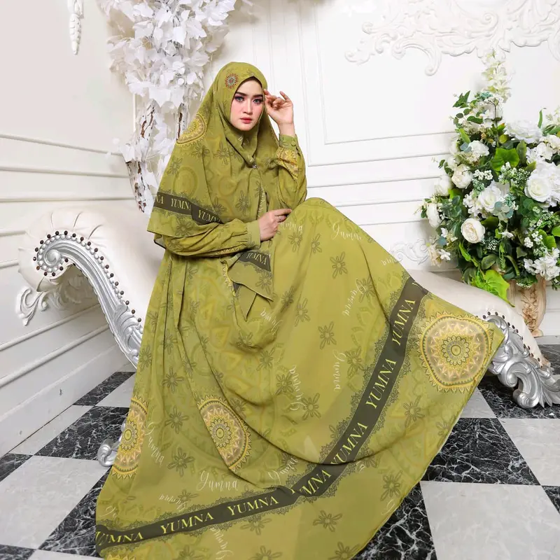Gamis printing by yumna syari 0