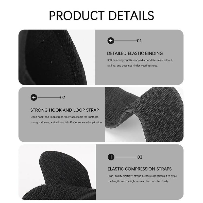 Sport Ankle Support Protection Adjustable Injury Wrap Elastic Brace Strap Basketball Foot Sprain Comfort Ankle Stabilizer 8
