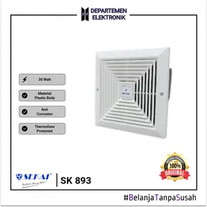 EXHAUST FAN PLAFON SEKAI 893 8"