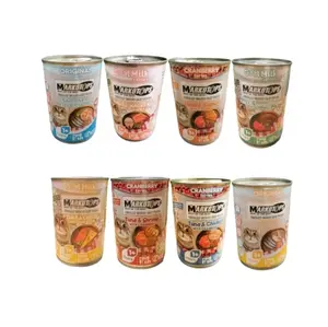 Markotops Kaleng 400gr Adult &  Kitten Markotop Kaleng 400gr Tuna Chicken / Salmon / Shrimp / Cheese / Smoked Tuna / Sardine Crab / Sardine Chicken  Makanan Basah Kucing Wet Cat Food Wet Food
