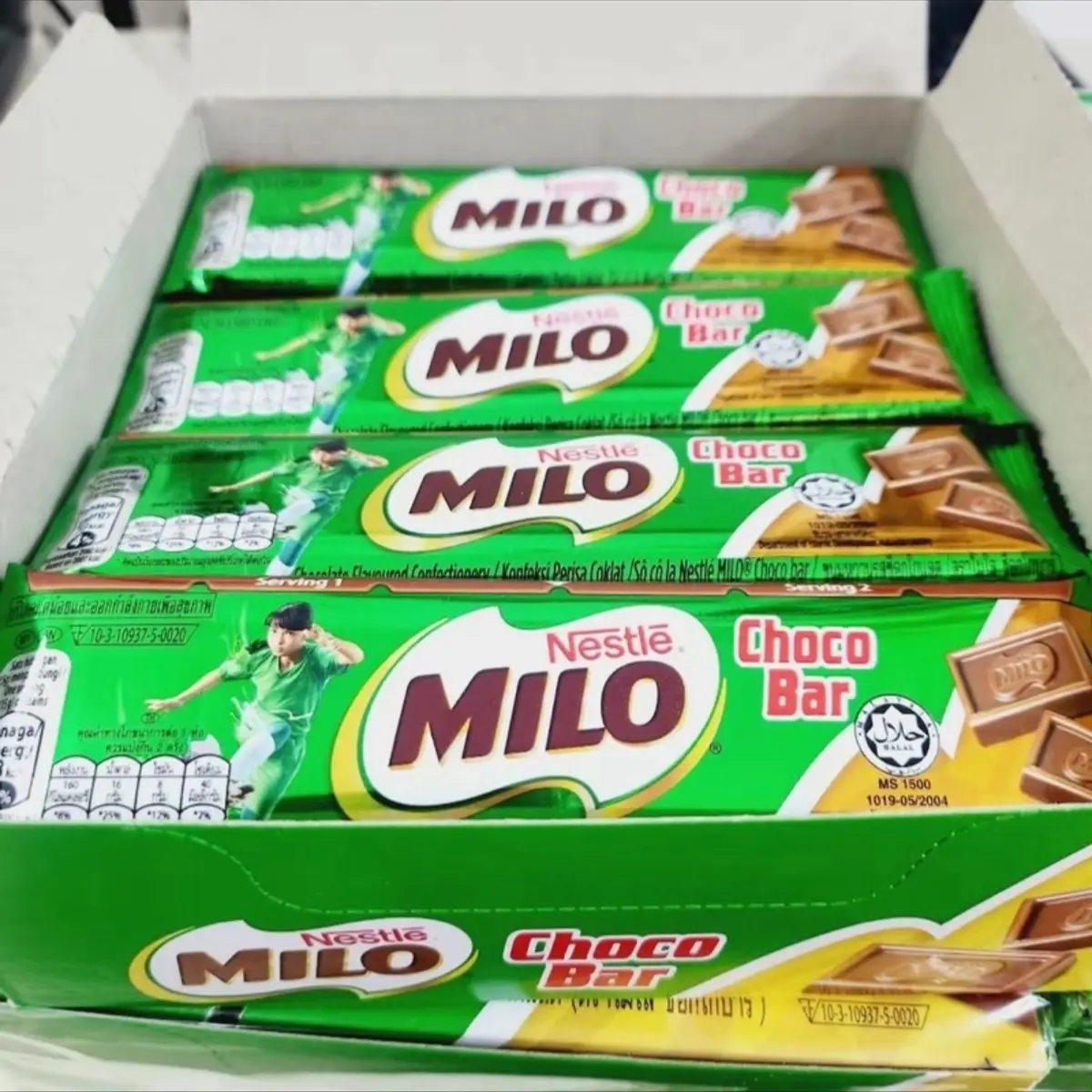 Hộp 24 thanh kẹo milo socola thanh 30 g Ăn Vặt Sô Cô La