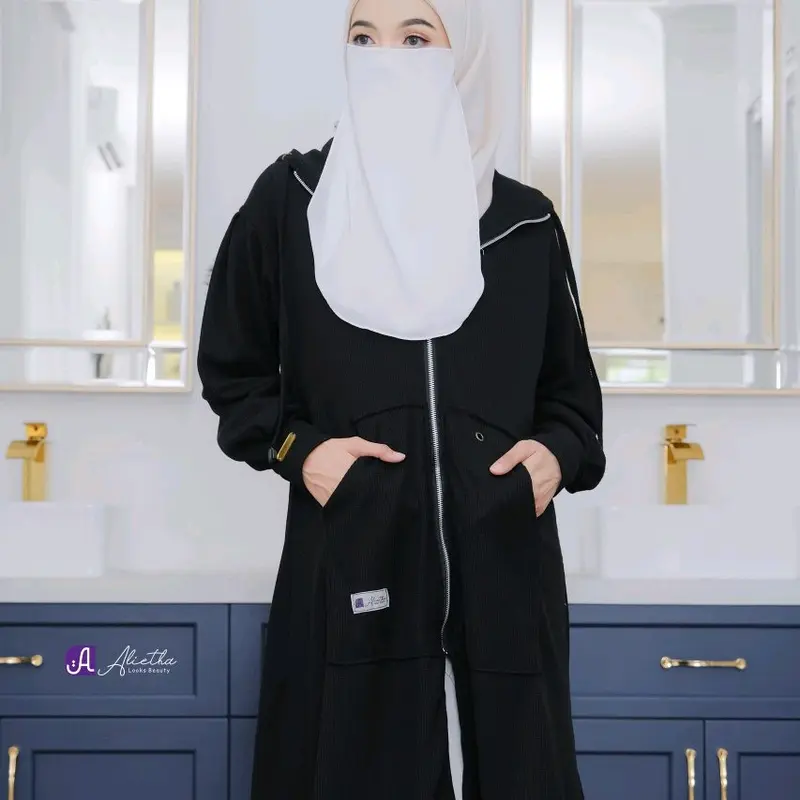 Fathiyah Outer Poliester Polos 3