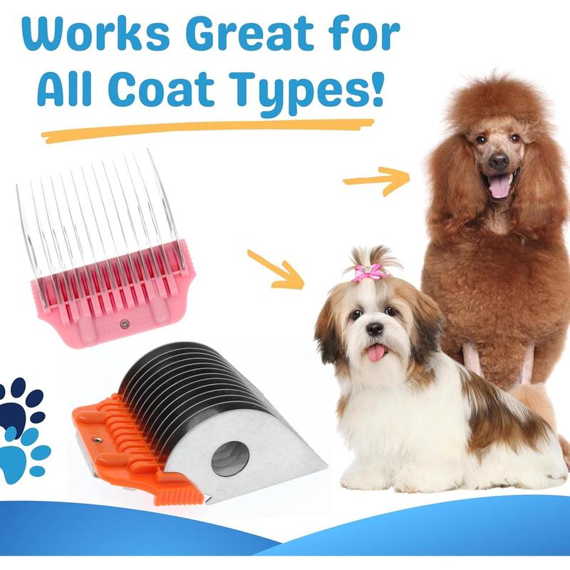 Dog grooming comb attachments best sale