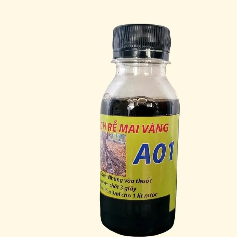 Kích rễ mai vàng A01 (100ml) - Phân bón kích rễ cho cây giâm chiết cành