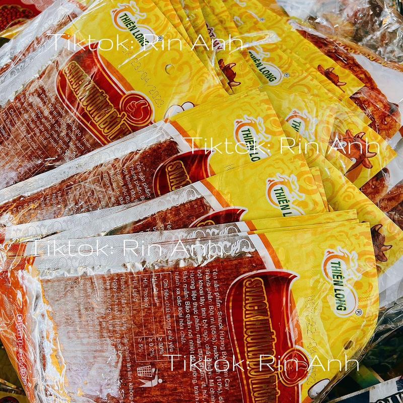 (Bịch 20 gói) Snack hương bò thơm cay Ăn Vặt