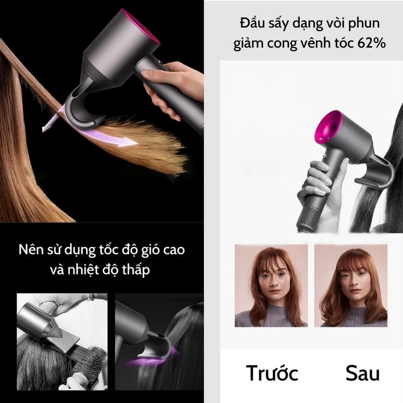 Máy Sấy Tóc Ion Âm Không Cánh Công Suất Cao 3