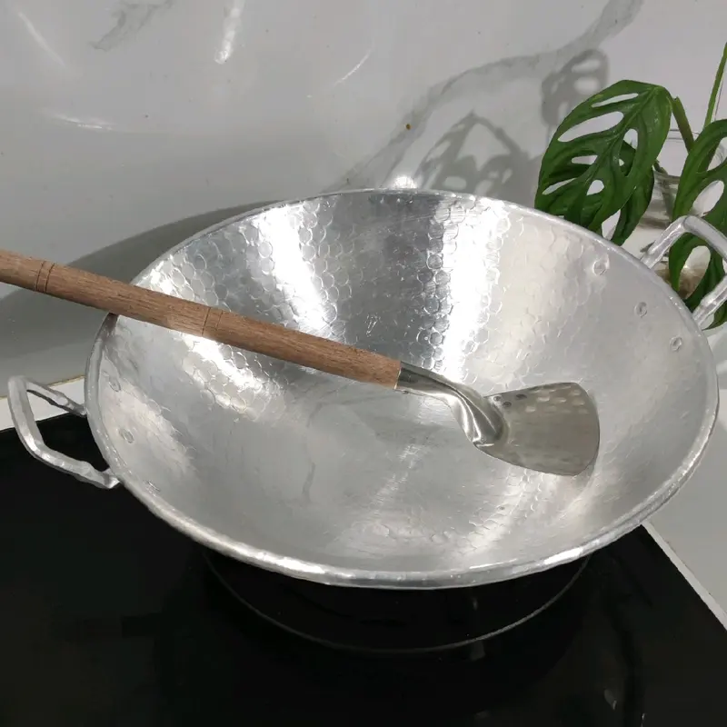 paket wajan penggorengan 35 plus spatula tebal anti lengket anti karat Alat Dapur Kitchenware Panci 0