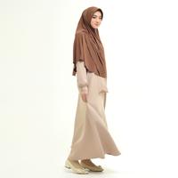 Gambar Rabbani - Gamis Kemko Couple Sarang Huzya Exclusive - Dresslim Caramel, XXS dari Rabbani ID_NEW Kota Bandung 5 Tokopedia