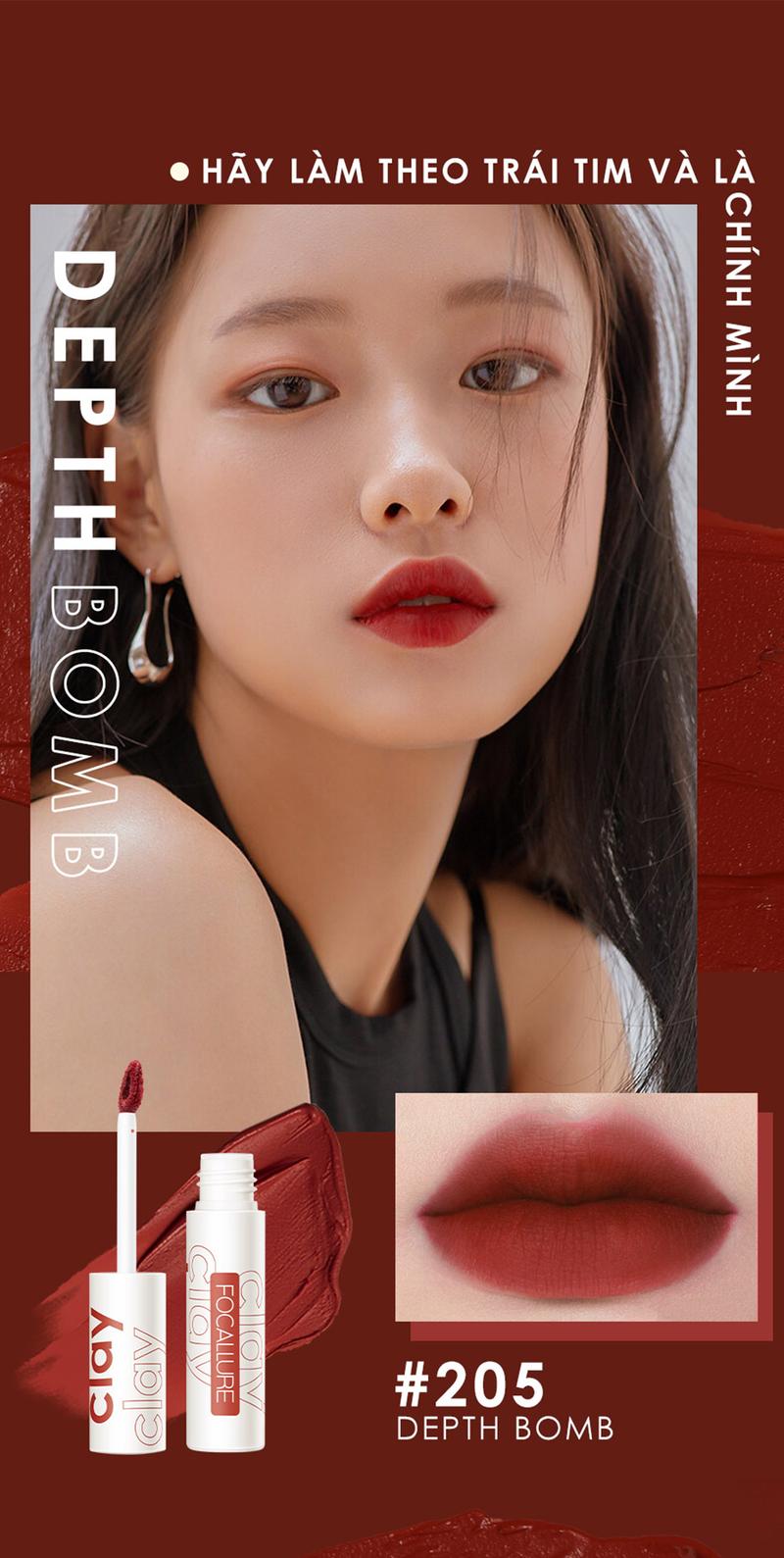 Product Introduction of FOCALLURE MOUSSE MATTE VÀ SON MÔI BÓNG MƯỢT VELVET-MIST HIGH PIGMENTATION MATTE LONG-LASTING LIPSTICK 46