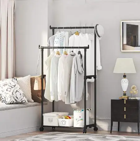 Kệ Treo Quần Áo Đa Năng Thiết Kế Hiện Đại, Nhỏ Gọn, Chắc Chắn Giúp Bạn Treo Và Để Được Nhiều Quần Áo, Chăn Màn, Túi Xách, Cùng Các Vật Dụng Gia Đình.