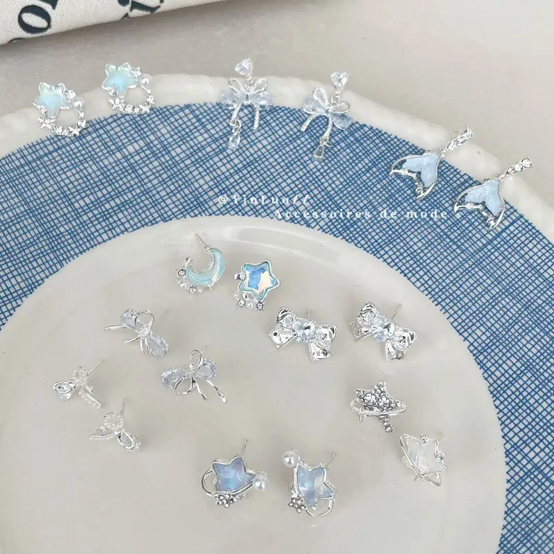Anindya - Earrings Anting Wanita Aesthetic Model Bunga Mutiara Aksesoris Kekinian Y2K Fashion Korea [G3-4] 3