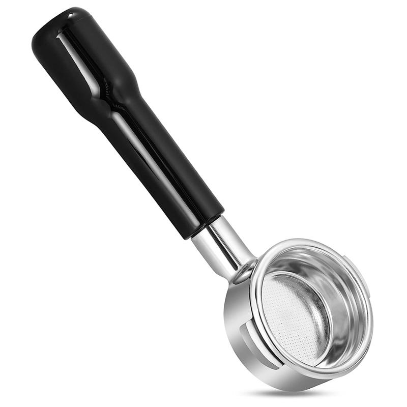 Portafilter Không Đáy 58Mm, 2 Tai, Espresso, Có Giỏ Lọc, Cho E61, Faema, Máy…