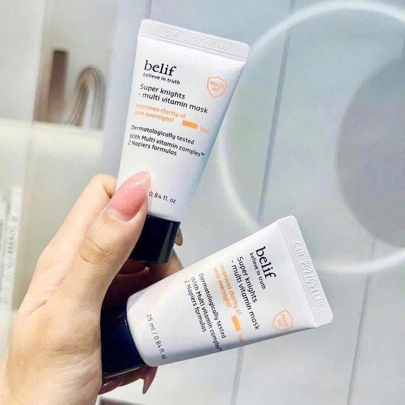 ￼[Auth] Mặt Nạ Ngủ Belif Super Knights Dưỡng Ẩm, Căng Bóng Da Skincare Mask Nữ 8