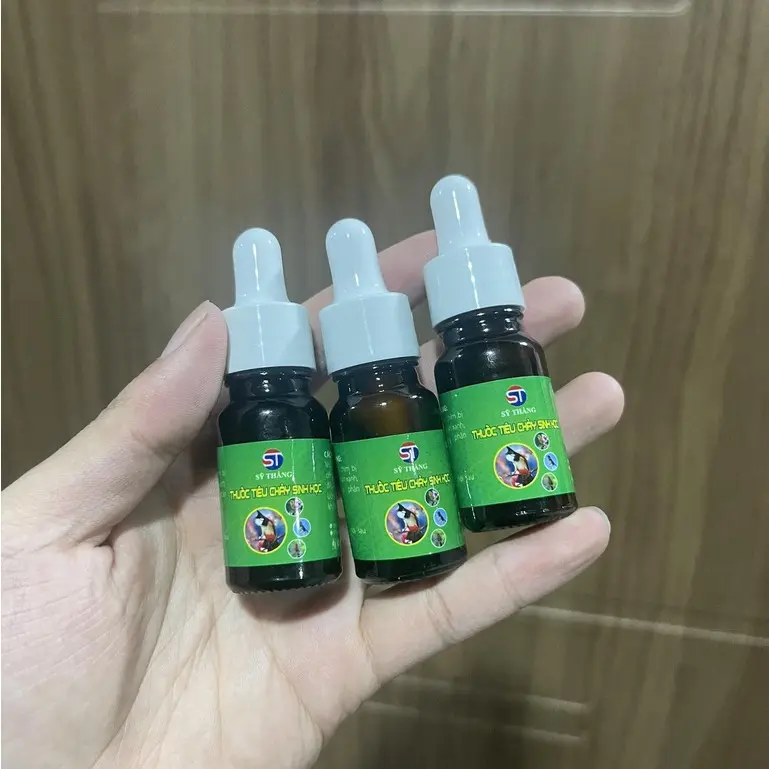Dung dịch tiêu chảy sinh học Sỹ Thắng 10ml cho chim chào mào , họa mi , chích chòe , hút mật