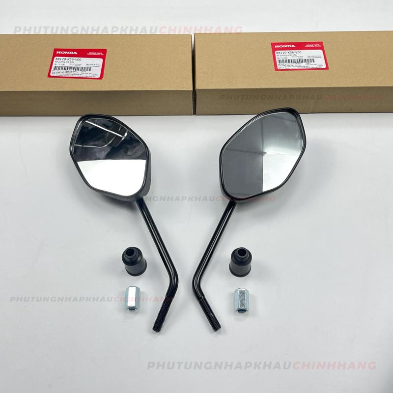 Kính hậu, Gương chiếu hậu Winner V1, Winner X V2 V3 V4 Chính hãng Honda, Kiếng hậu Winner 150