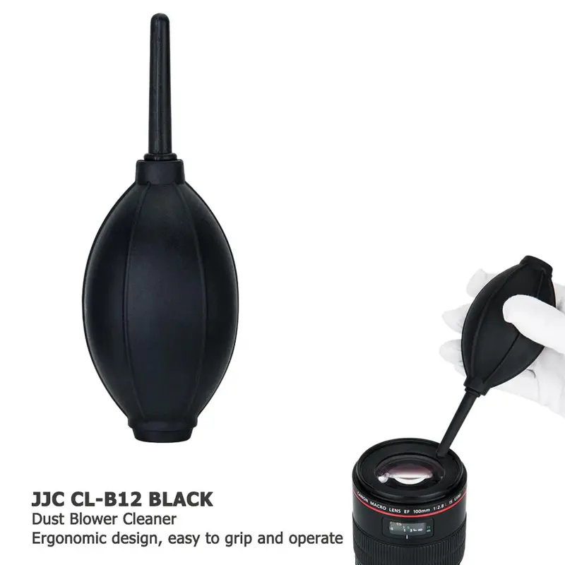 JJC Soft & Elastic Nozzle Air Blower, Blaster Cleaner for DSLR Camera CCD CMOS Sensor, Lens Filter LCD Computer Motherboard Chips PC Internal SSD Graphics Cards Video Card Fan Glasses Alcohol Ink Tool 2