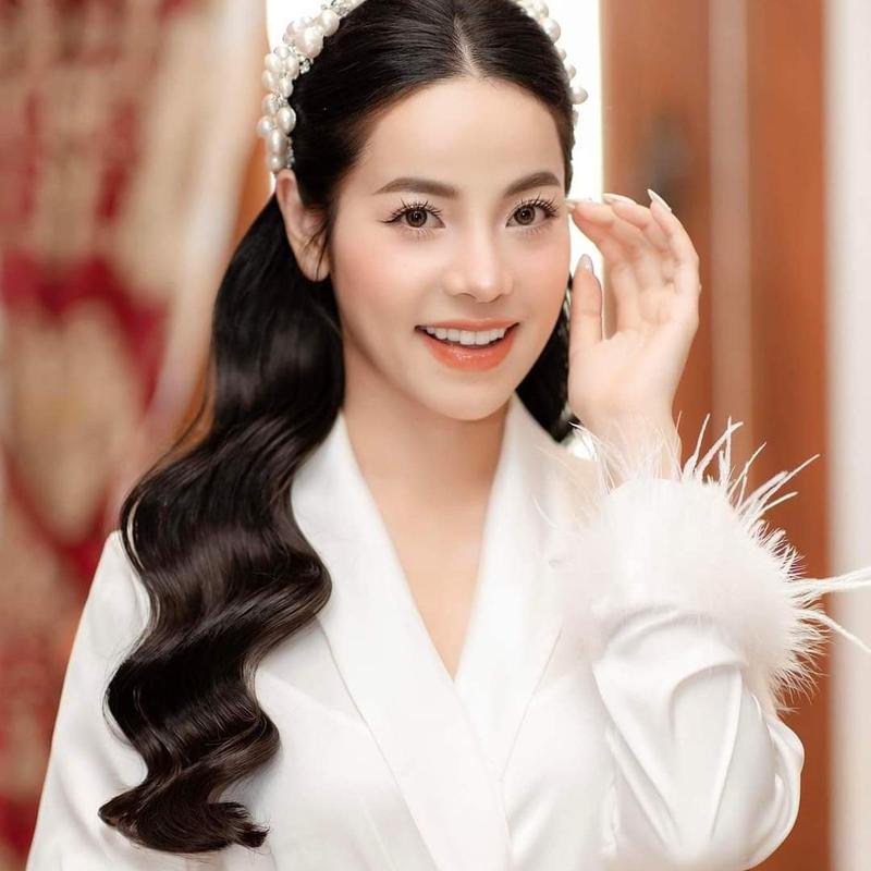 Hantu sleepwear Set áo choàng kèm váy ngủ phối lông vũ cao cấp chụp hình phóng sự cưới 9