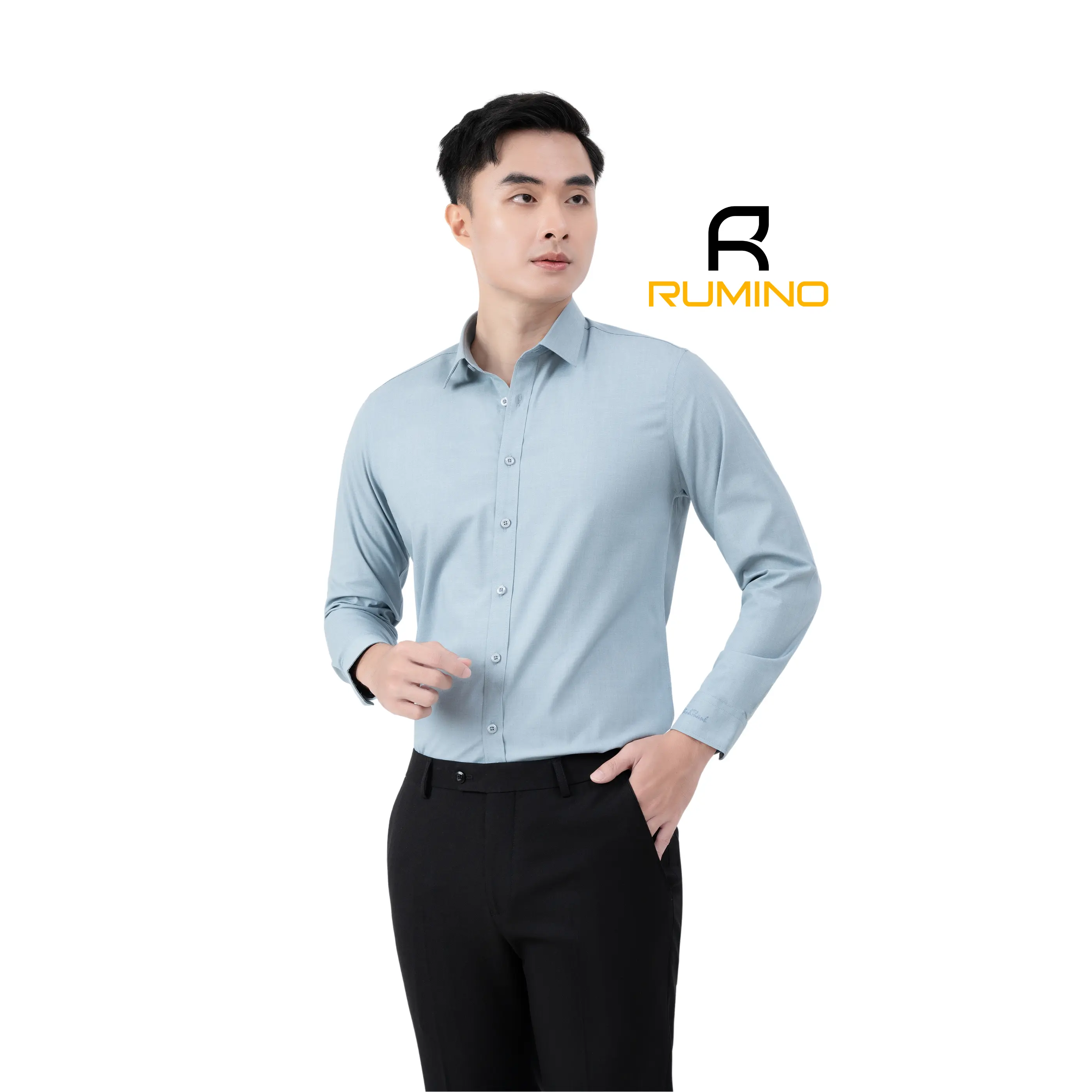 ÁO SƠ MI NAM DÀI TAY MÀU TRƠN, NHIỀU MÀU, ÍT NHĂN, GIỮ PHOM DÁNG, MỀM MẠI, LỊCH LÃM PHONG CÁCH