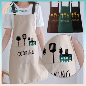 Celemek dapur chef apron masak Dapur Apron Tahan Air Dan Tahan Minyak CLM04 BISA COD