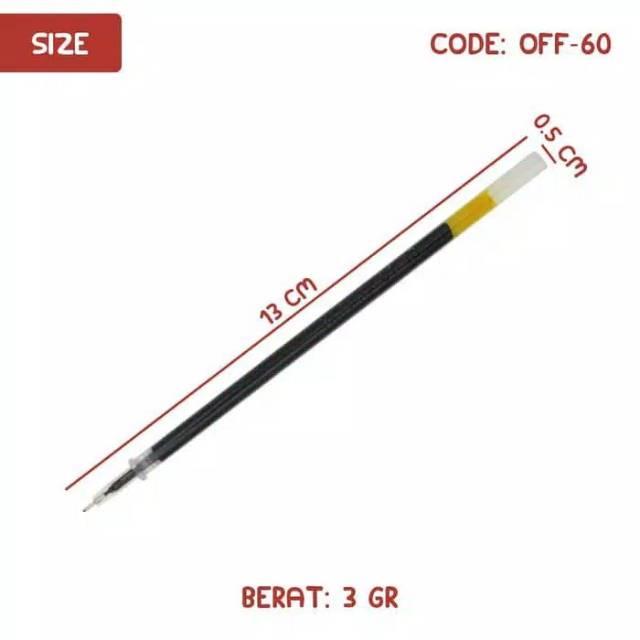 Refill Pulpen KENKO Easy Gel KE-SERIES (24pc) 2