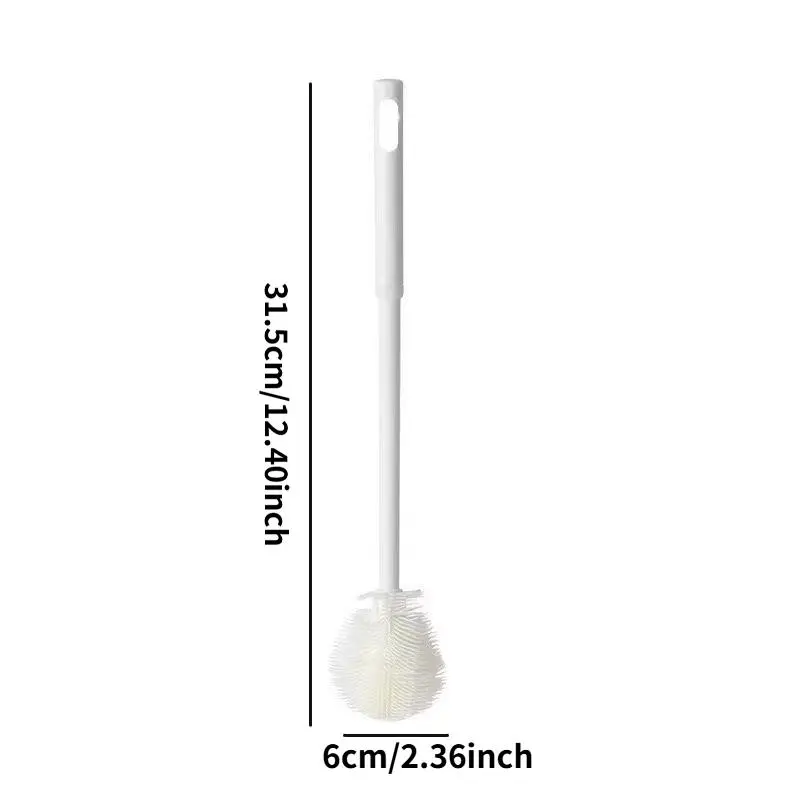 Long Handle Bottle Brush, Reusable Bottle Cleaning Brush, Household Cleaning Tool for Kitchen & Home Use, Baby Bottle Cleaning Tool, Baby Essentials 1