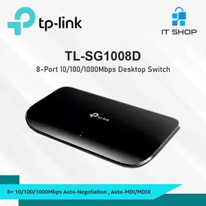 TP-Link TL-SG1008D 8-Port Gigabit Desktop Switch