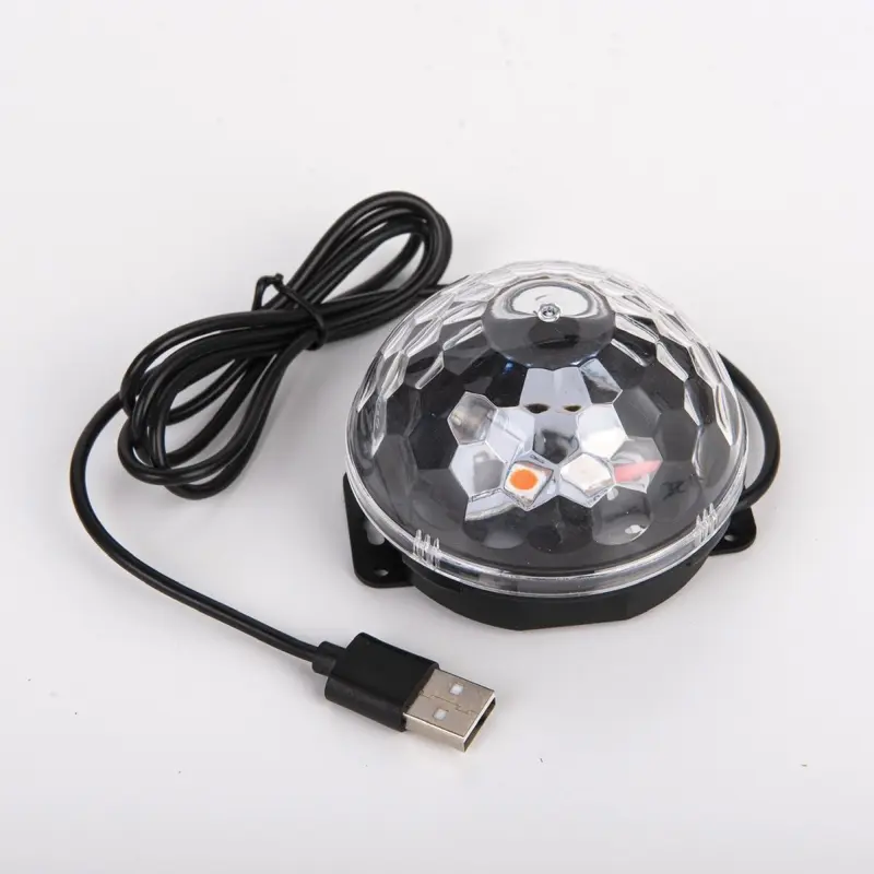 Đèn Bar, Đèn Xoay Đầy Màu Sắc, Thích Hợp Cho Sân Khấu, Phòng Khách Gia Đình, Đèn Lung Linh Disco Điều Khiển Bằng Giọng Nói, Đổi Màu, [Đặc Biệt Lợi Thế] 3