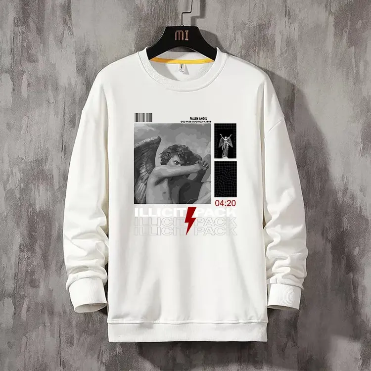 Sweater Unisex ILIIPACK Sweater Unisex M-XXL crewneck basic  fleece sweatshirt  sablon  distro tangan  panjang  pria  tebal Lokal 5