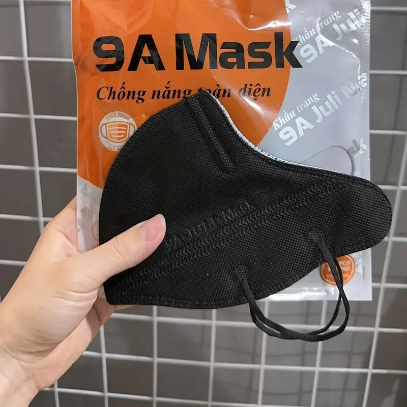[ Mua 100c tặng 20c 5D] Khẩu trang 9A JULI 5 lớp kháng khuẩn,chống nắng,dày dặn che kín khuôn mặt-KT9A3 3