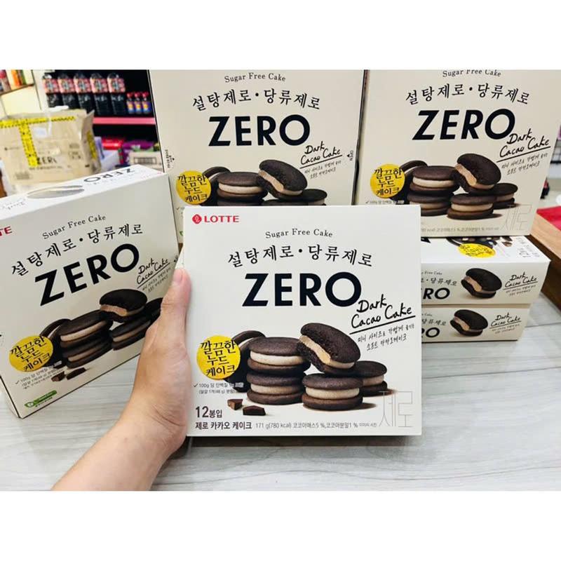 Hộp Bánh Ăn Kiêng Không Đường Zero Sugar Free Cake Nội Địa Thái Lan - MOM AND BABY STORE 4