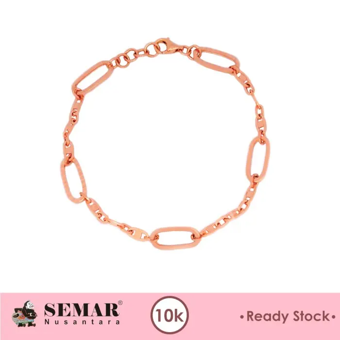 Gelang Emas Kaki Rantai Stecy Gold 10K Semar Nusantara