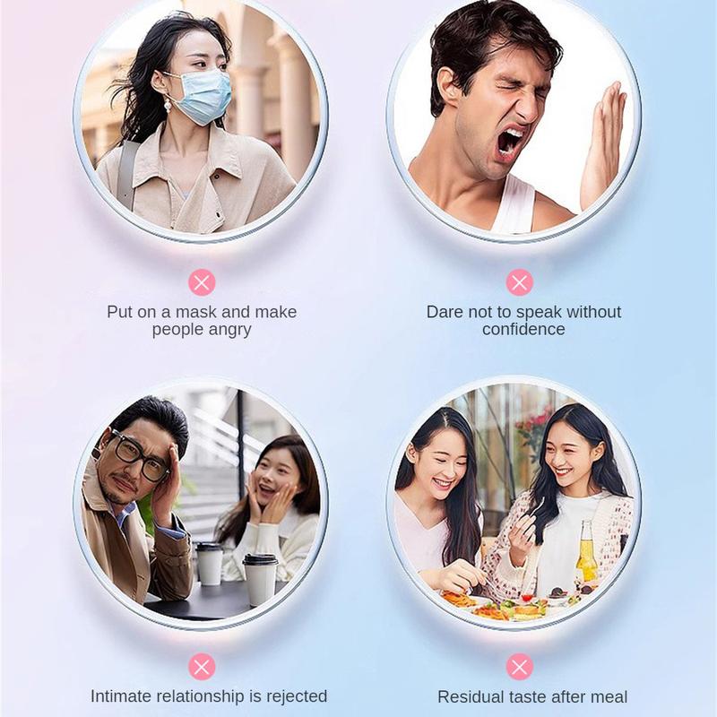 【Buy 1 Get 1 Free】SIRUINI Peach Mouth Spray Mouth Breath Freshener Spray To Get Rid Of Bad Breath Less Fruity Student Lasting 1