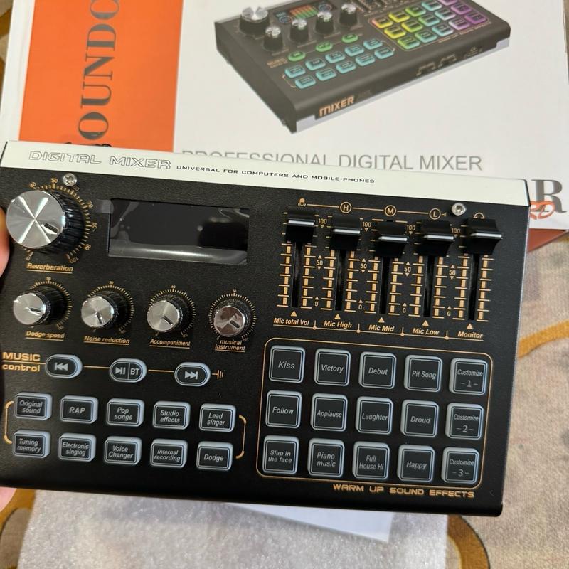 ￼Combo hát karaoke thu âm online Sound Card X9 + Mic Takstar PCK320 ạ 2