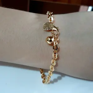 Gelang Tangan Nuri Polos bcg112 frida jewelry Bracelets Model Abadi anti Karat