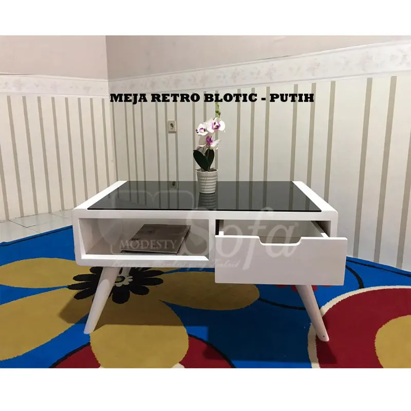 Meja Retro Blotic - Meja Retro Blotic modesty sofa 0