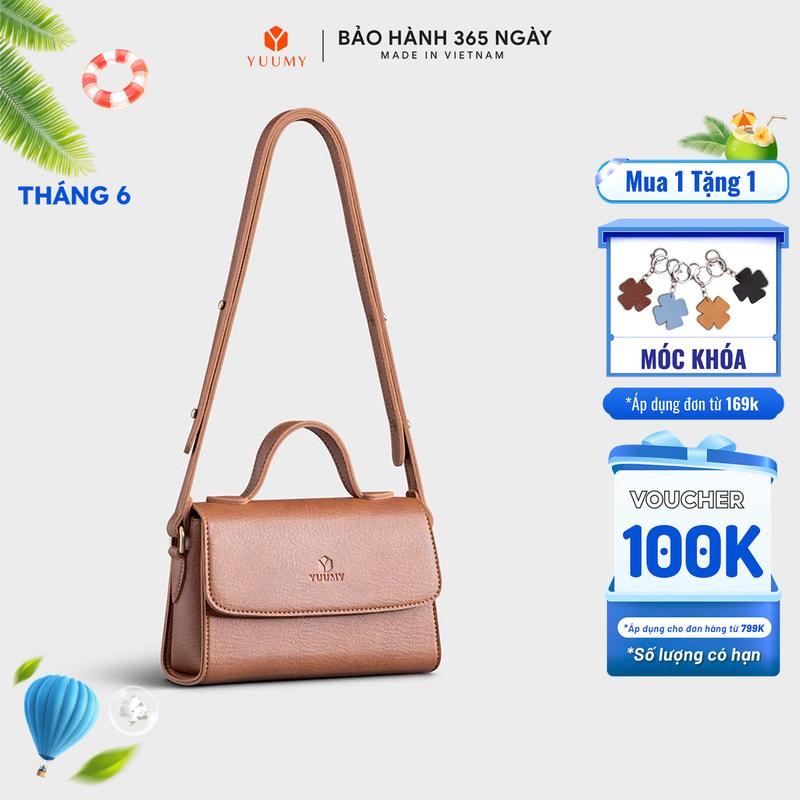 Túi Yuumy (Thời trang nữ mini - Túi đeo chéo da Bergen YN179)