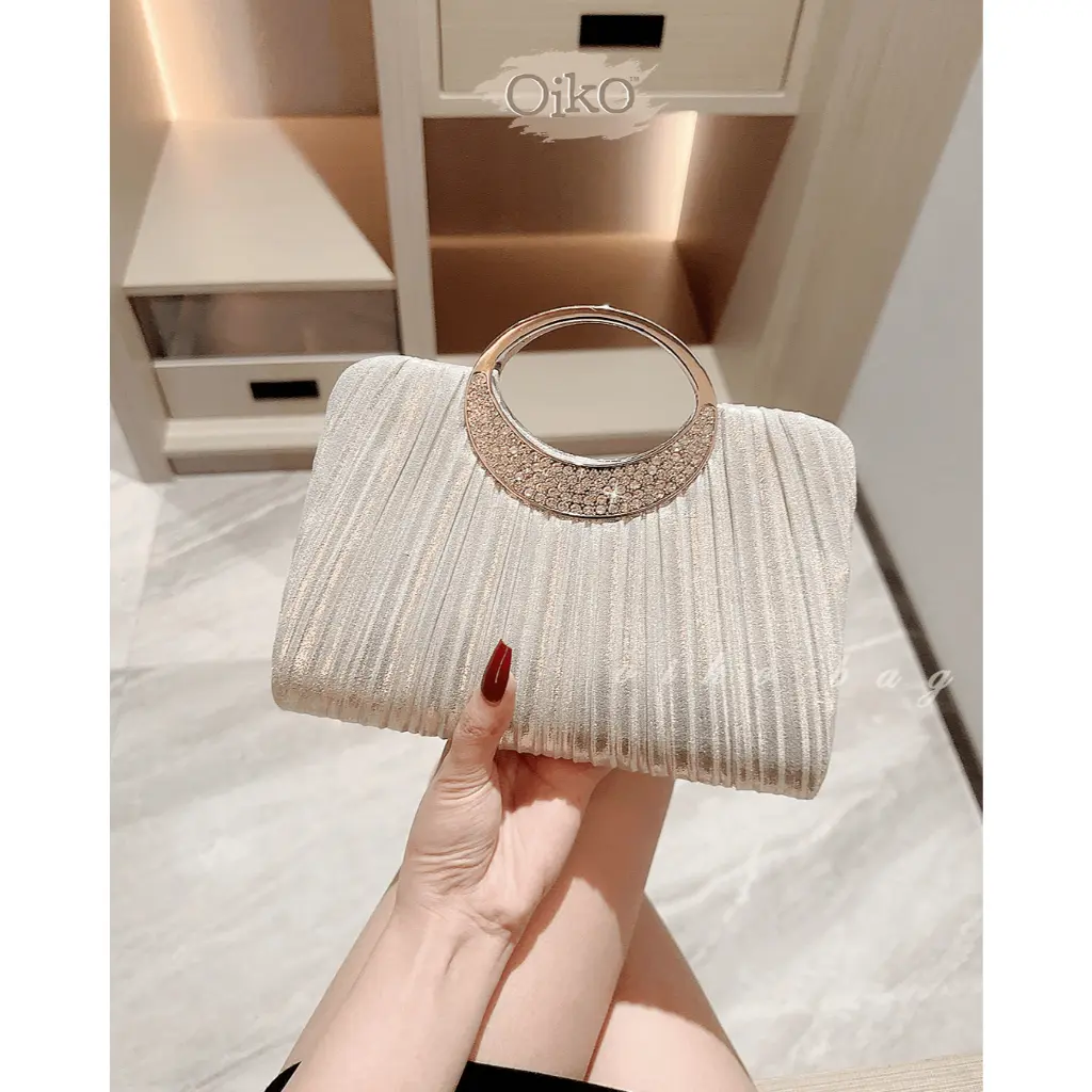 TAS PESTA WANITA Import Mewah OIKO JULIA Clutch