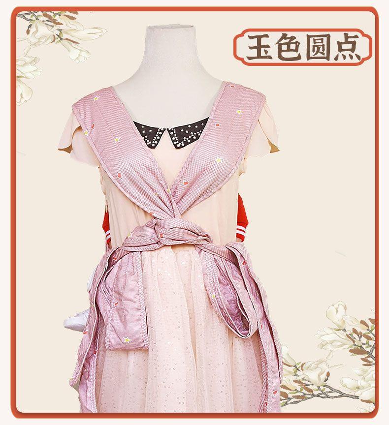 Product Introduction of Baby Carrier Traditional Four-Claw Cloth Strap Guangdong Front and Back Dual-Use Front Holding Style for Kids Children Outdoor Simple 7