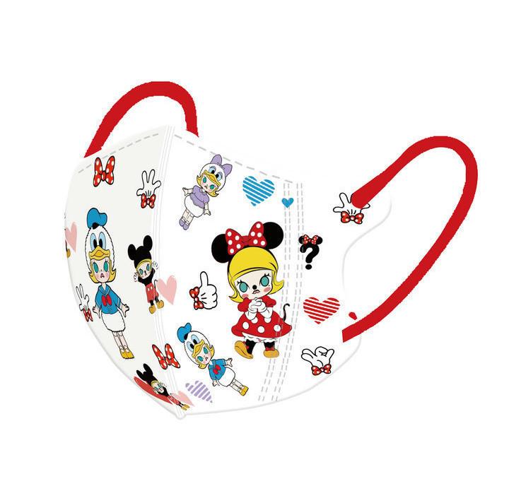 Product Introduction of POPMART MOLLY Girls Mask 3-12age Independent Packaging 50pcs 3D Kids Mask Cartoon Character Printed Mask 21