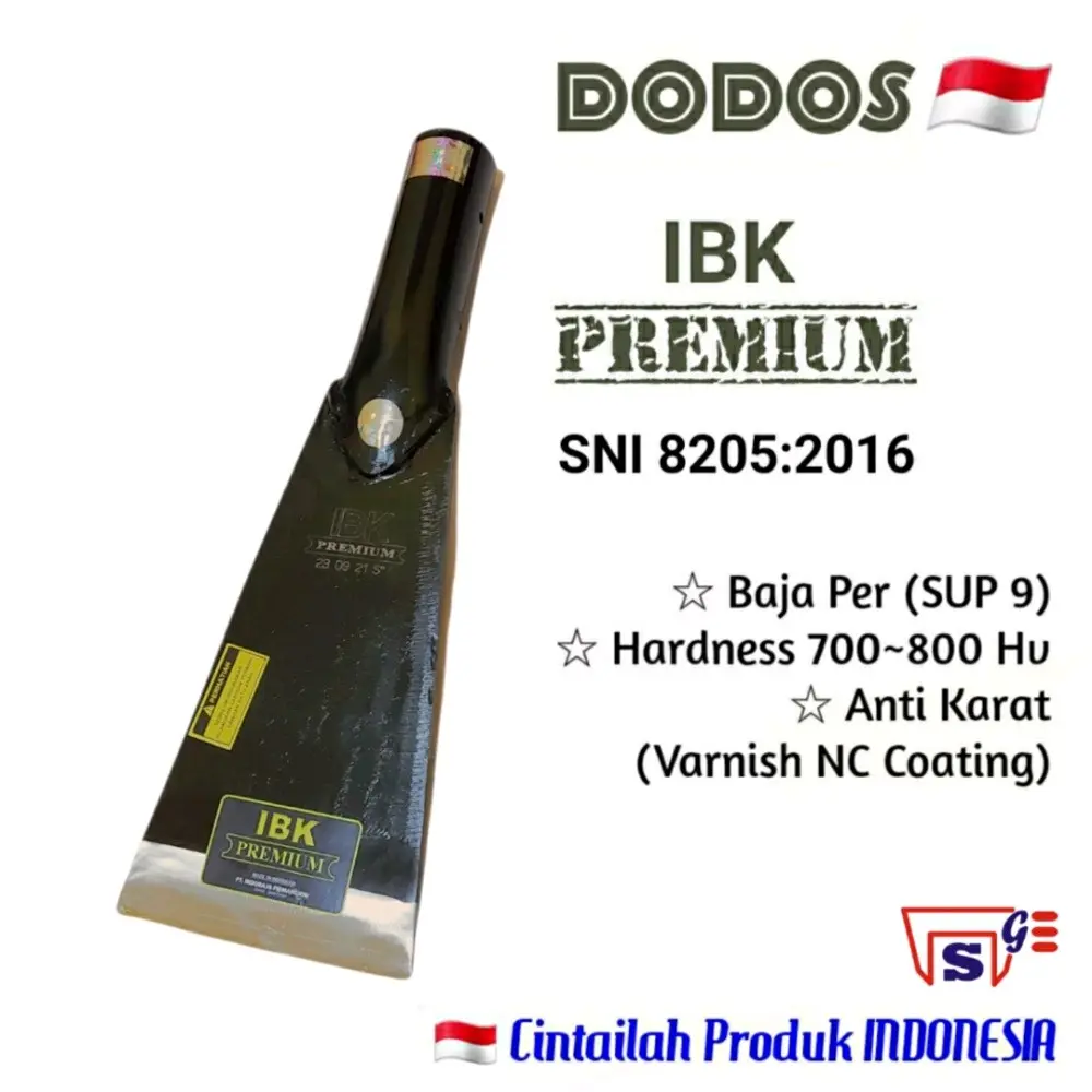 Alat Kebun Dodos Sawit IBK PREMIUM Linggis Tanah Baja Kuat Bahan Per SNI Indonesia Setya Global
