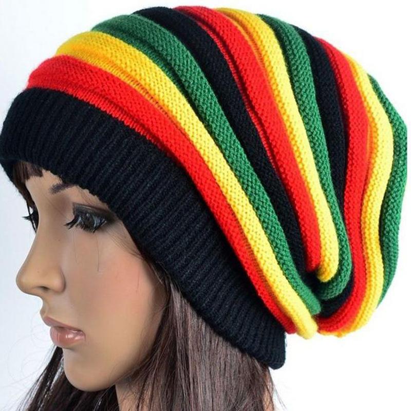 Product Introduction of Knitted Slouch Beanie Thick Trendy Warm Winter Hat Stylish Winter Beret Cap for Outdoor Activities Streetwear Music Festivals -Hop Culture Winter 3