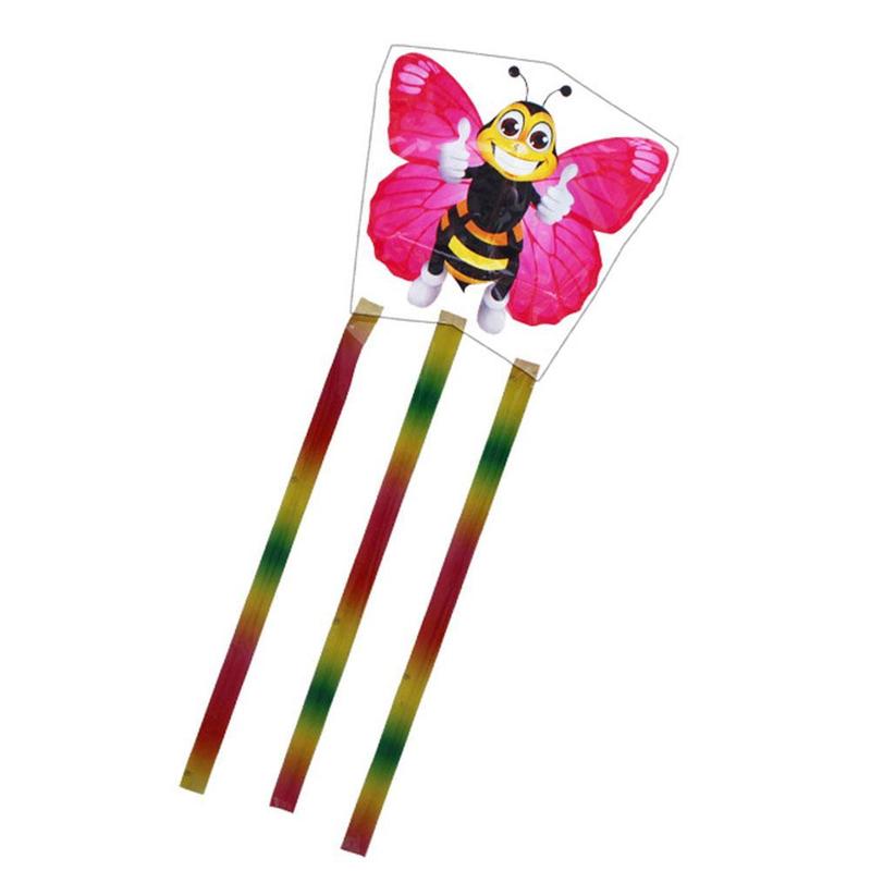 Product Introduction of Kite With Fishing Rod Dynamic Cartoon Butterfly Handheld Fishing Rod Kite With Handle Children Flying Kite Toy 20