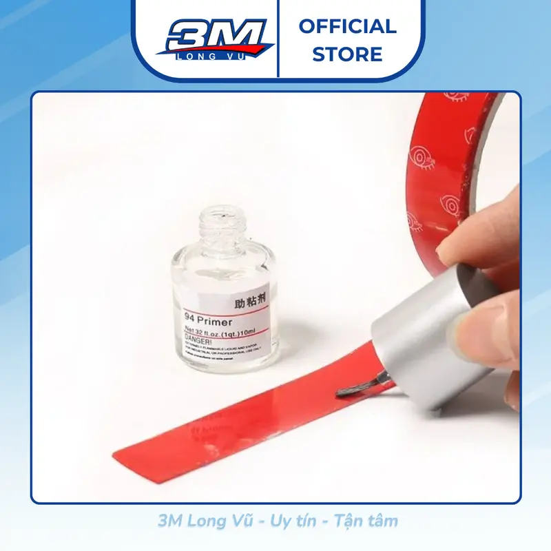 Keo Trợ Dính 3M 94 Primer Tăng Độ Kết Dính Cho Băng 2 Mặt, Hỗ Trợ Dán Phụ Kiện Xe - 3M Long Vu 4